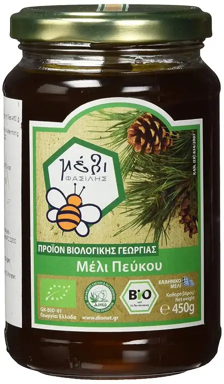 Organic Honey Fasilis Bio Kiefernhonig im Glas, 450 g