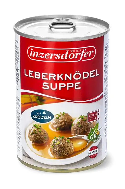 Inzersdorfer Leberknödelsuppe, 6er Pack (6 x 400 g)
