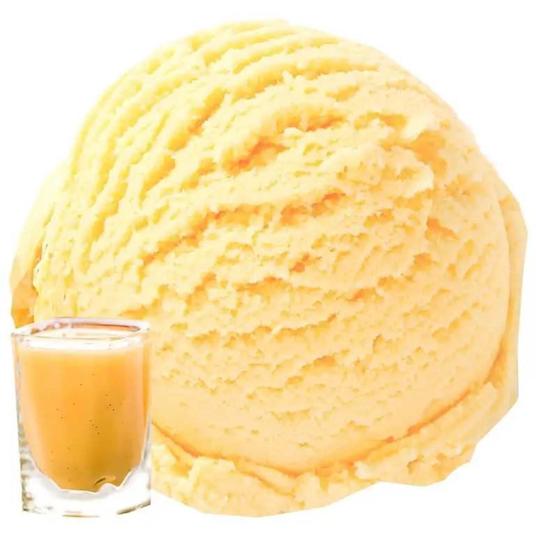 Zabaione mit Eierlikör Eierpunch Geschmack 333 g Gino Gelati Eispulver für Ihre Eismaschine