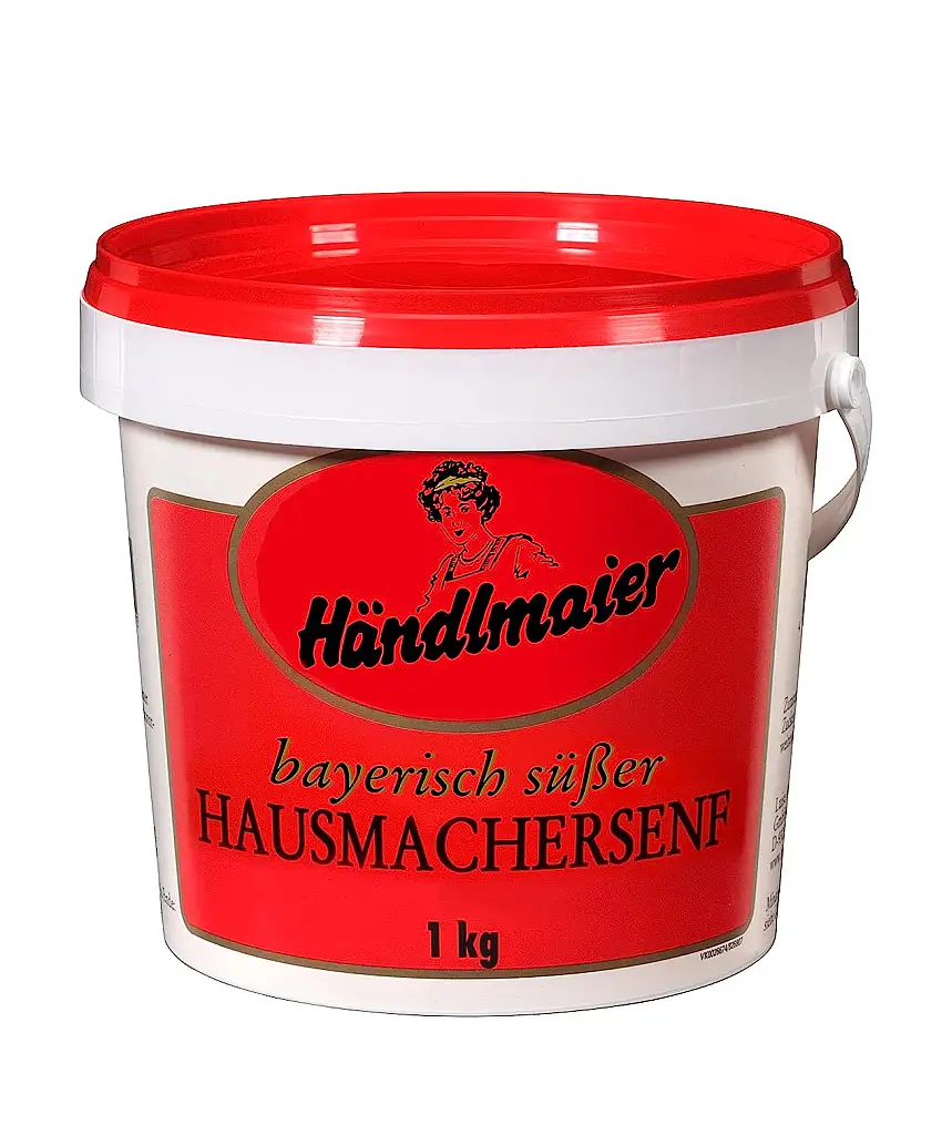 Händlmaier's Hausmachersenf süß Eimer, 6er Pack (6 x 1 kg)