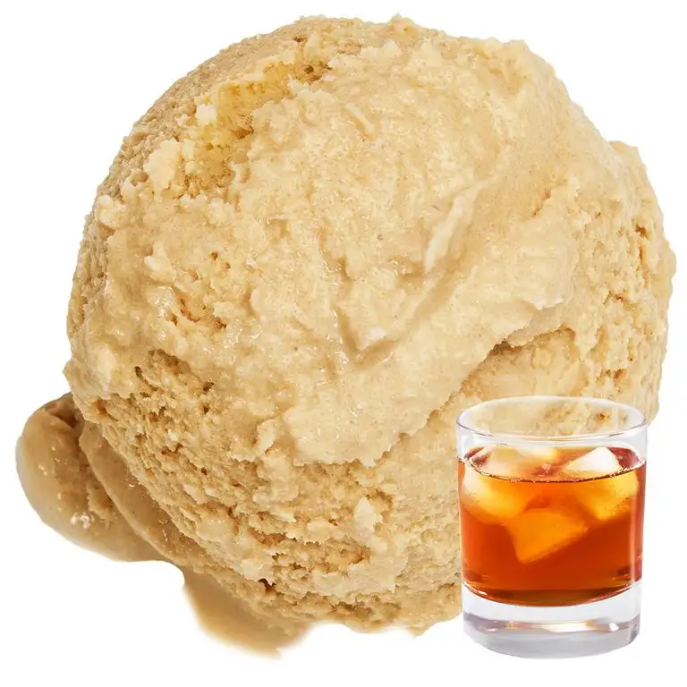 Jamaika Rum Geschmack 333g Gino Gelati Eispulver Softeispulver für Ihre Eismaschine