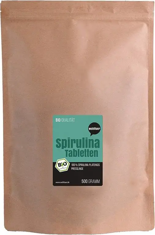 Wohltuer Bio-Spirulina 500g Presslinge A Qualität (DE-ÖKO-006)