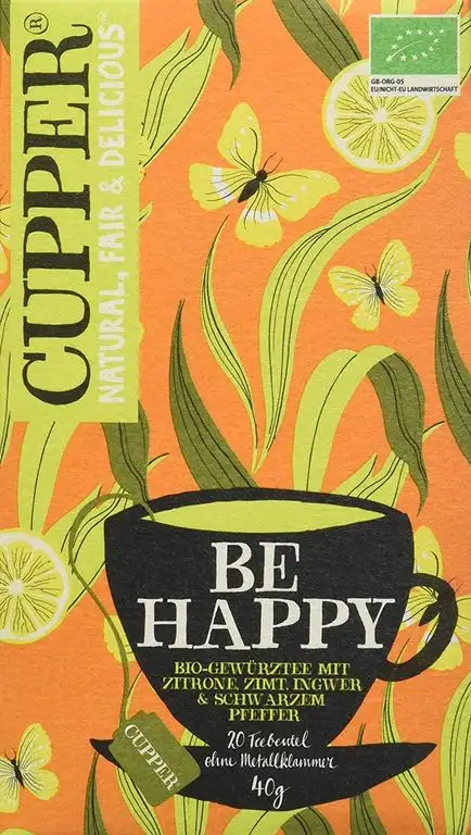 Cupper Tea Be Happy (40 g)