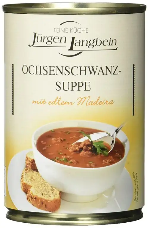 Jürgen Langbein Ochsenschwanz-Suppe, 6er Pack (6 x 400 ml)