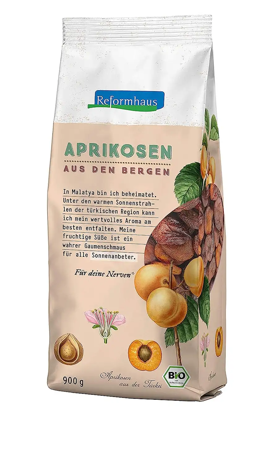 Reformhaus Aprikosen bio, 900 g