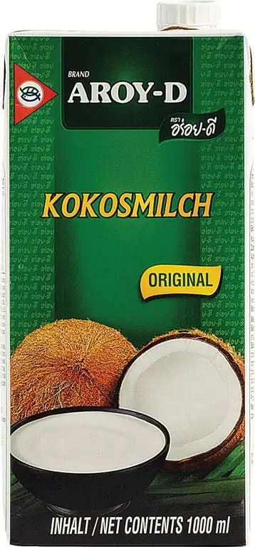 [ 1000ml ] AROY-D Kokosmilch Kokosnussmilch Cocosmilch Coconut Milk