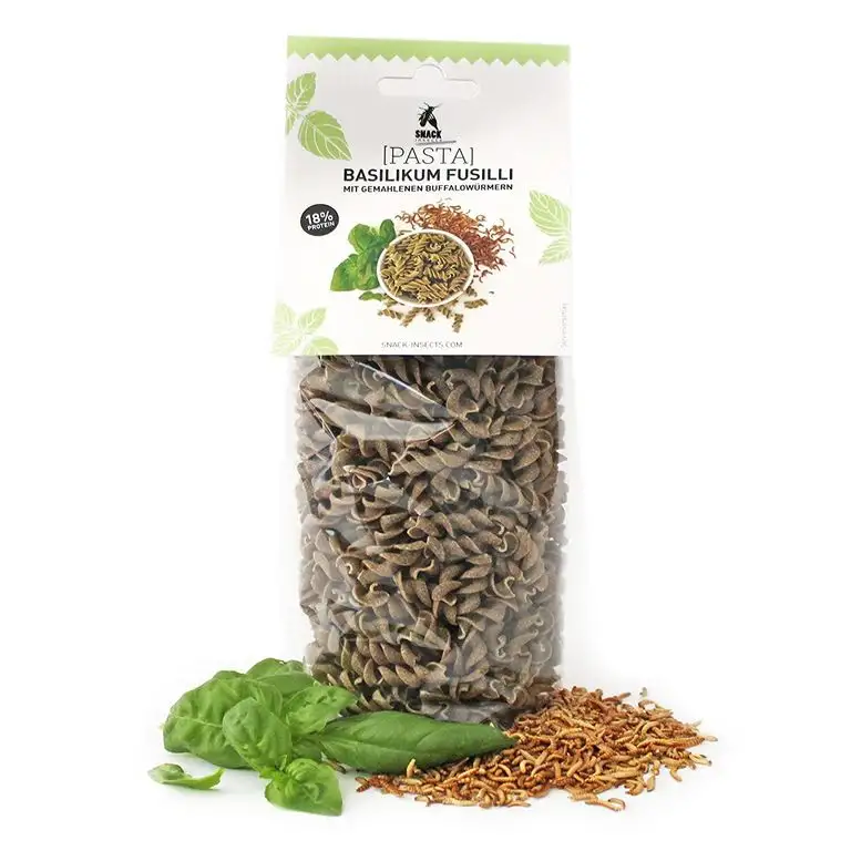Insekten Pasta - 200g Insekten-Nudeln von 'SNACK insects' - essbare Insekten zum Essen