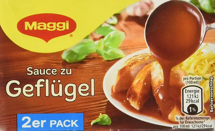 Maggi Delikatess Doppelpack Soße zu Geflügel, 18er Pack (18 x 500 ml)