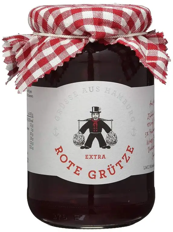 L.W.C. Michelsen Hamburger Rote Grütze 380g, 2er Pack (2 x 380 g)