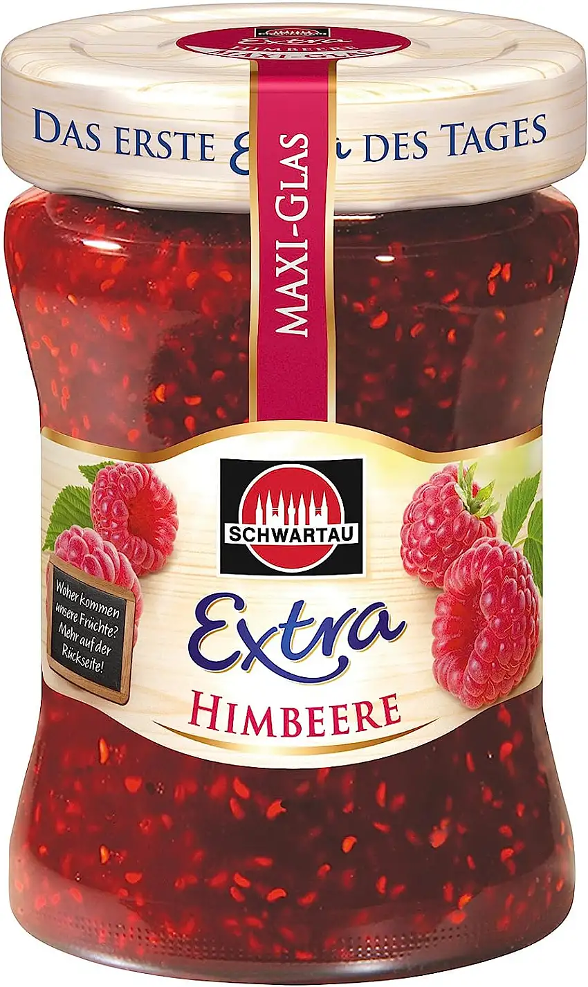 Schwartau - extra Himbeere Konfitüre - 600g