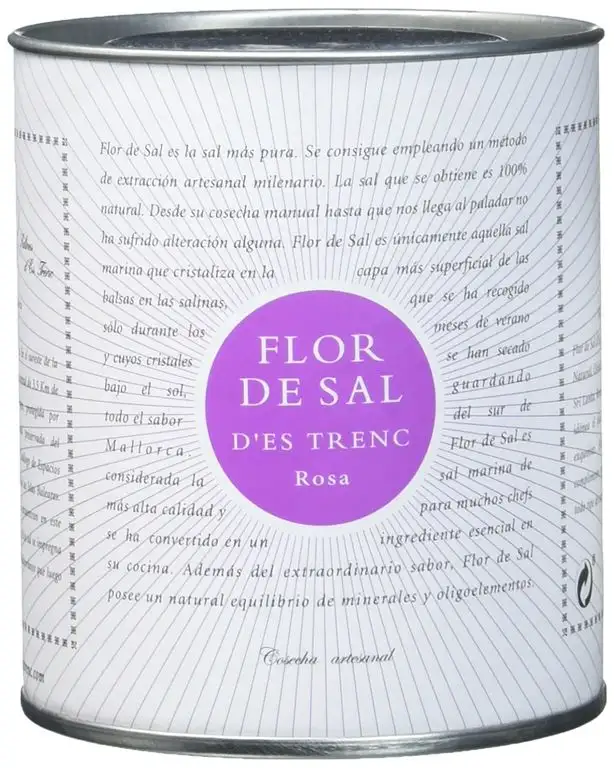 Gusto Mundial Flor de Sal d'es Trenc Rosa, Bio - 1er Pack (1 x 150 g)