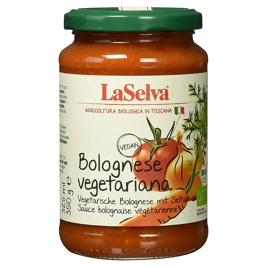 La Selva Bio vegetarische Bolognese mit Seitan, 325ml