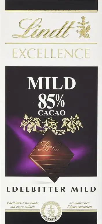 Lindt & Sprüngli Excellence 85 % Mild, 100 g