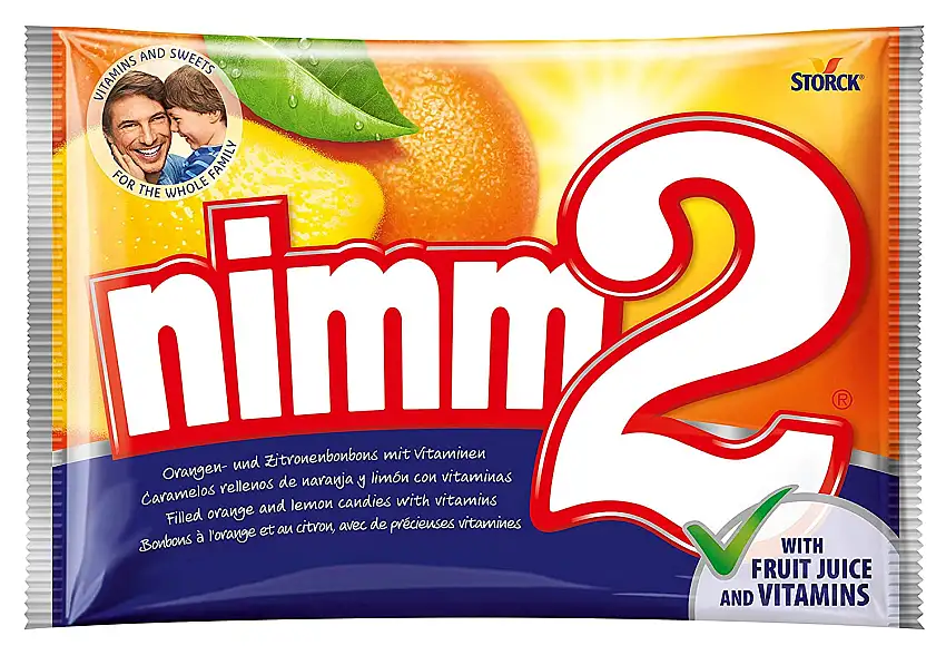 nimm2 (2 x 1kg) / Bonbons mit Fruchtsaft und Vitaminen
