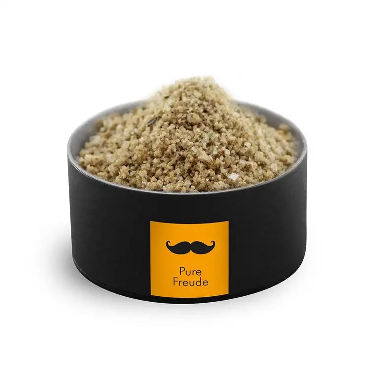 Monsieur Gourmet Salzmischung "Pure Freude" (Fleur de Sel verfeinert mit fruchtig-frischen Noten von Orange, Zitronengras und mehr...)