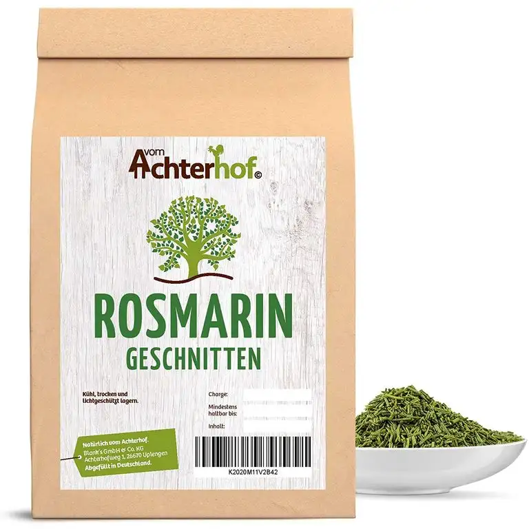 Rosmarin getrocknet 500g als Gewürz oder Rosmarin-Tee natürlich vom-Achterhof