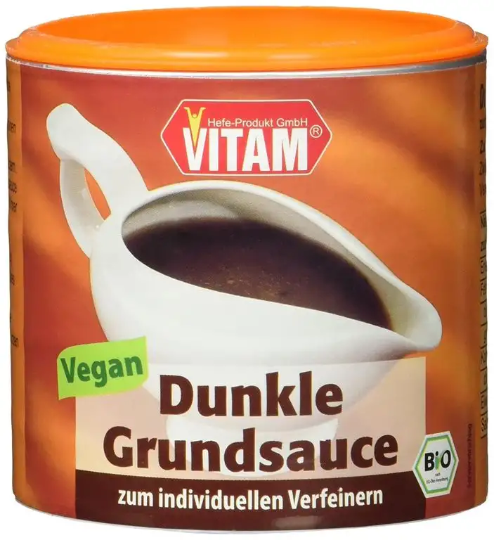 VITAM Dunkle Grundsauce, 6er Pack (6 x 125 g)
