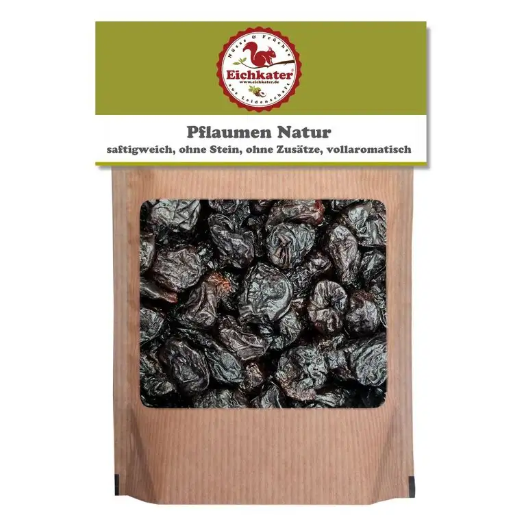 Eichkater getrocknete Pflaumen / Kur-Pflaumen Natur 2er-Pack (2x250g)