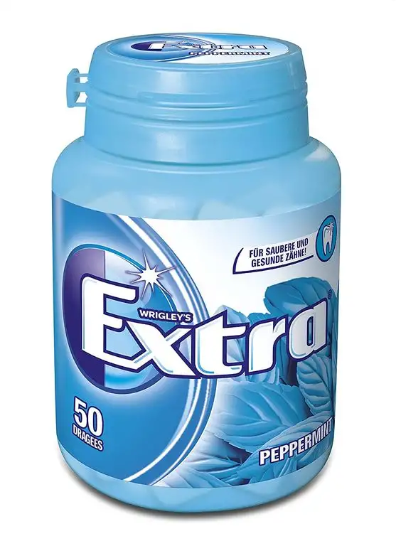 Wrigley's Extra Peppermint Dose, 50 Dragees