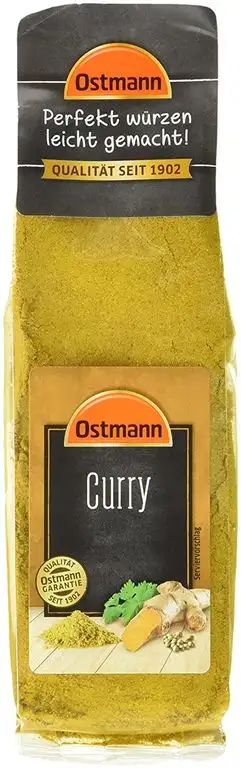Ostmann Curry 3 x 40 g Currypulver indische Gewürz-Mischung, Curry-Gewürz, für leckeres indisches oder asiatisches Curry, Nudeln, Reis & Wok-Gemüse, Menge: 3 Stück