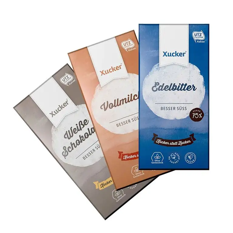 Schoko-Kombi Klassik-Mix (Xylit-Schokolade), 3 x 100 g