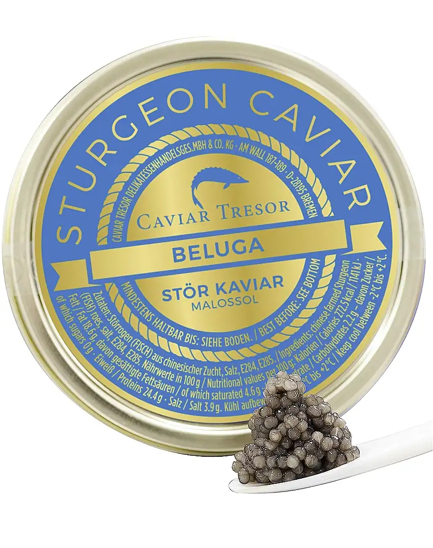 Beluga Kaviar - Caviar ( Zucht - Kaviar ) (50 GR)