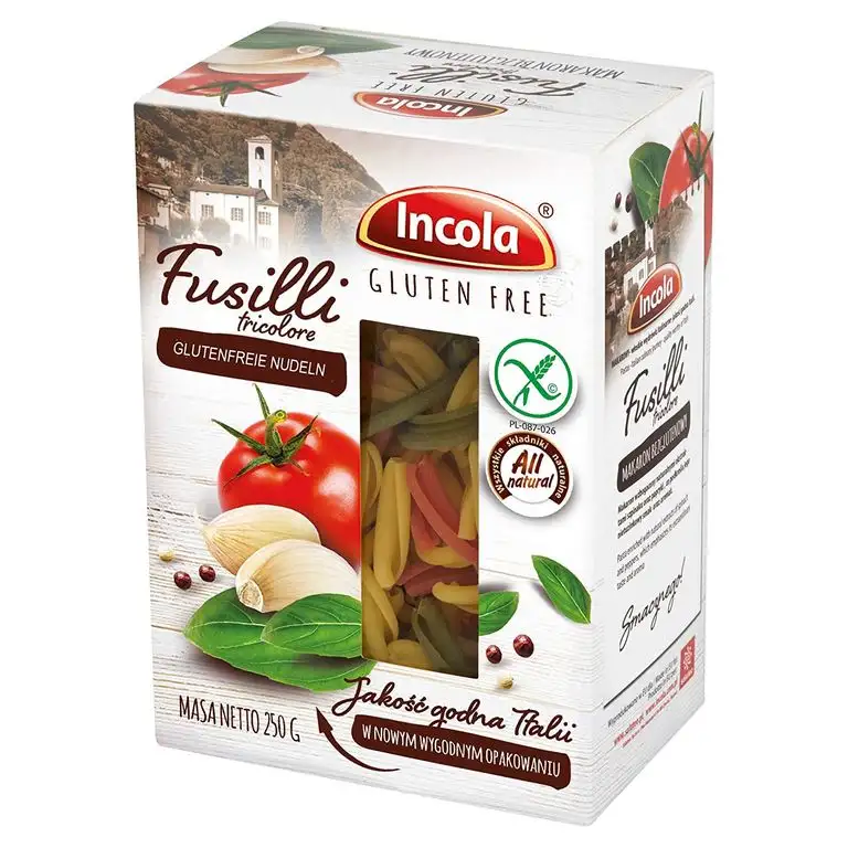 GLUTENFREI Nudeln FUSILLI TRICOLORE 250g glutenfreie Pasta Laktosenfrei ohne Eier Weizenmehlfrei (5)