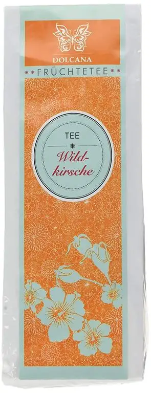 Dolcana Früchtetee Wildkirsche, 1er Pack (1 x 100 g Packung)
