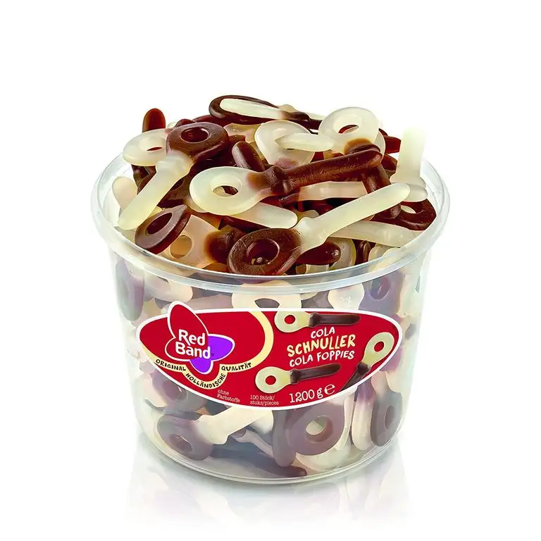 Red Band Cola Schnuller 1,2 kg Dose | Fruchtgummi