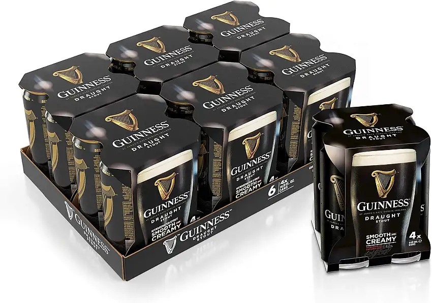 24 dosen Guinness Draught Beer aus Irland (24 x 0,44l)