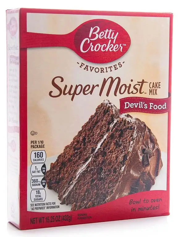 Betty Crocker Super Moist Cake Mix Devils Food 432g