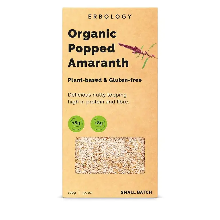 Bio Amaranth Knallen 100g - Glutenfrei - Proteinreich