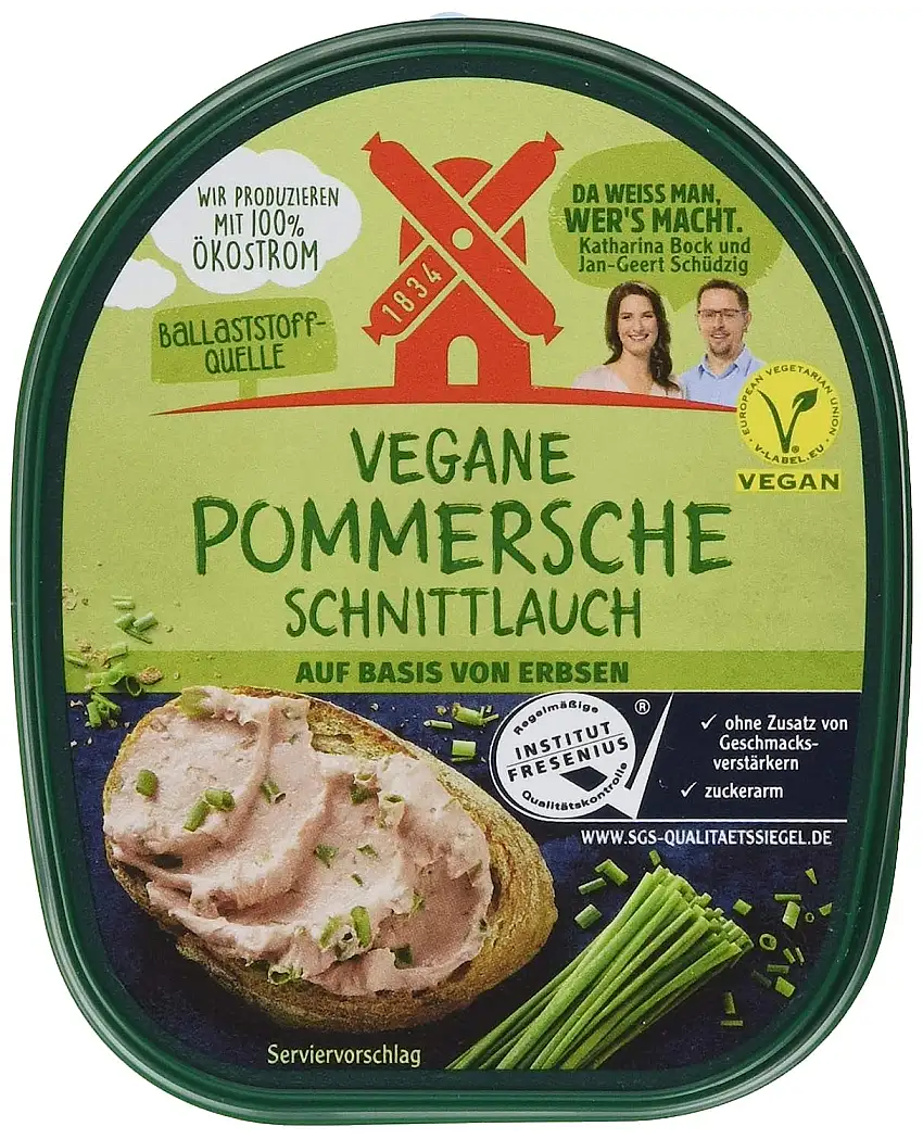 Vegane Pommersche Schnittlauch, 125g im Becher