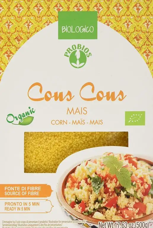 PROBIOS 100% Mais Cous Cous Bio, 1er Pack (1 x 500 g)
