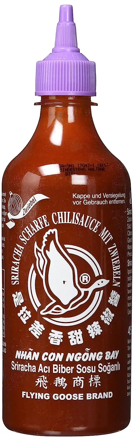 Flying Goose Chilisauce Sriracha Zwiebel, 12er Pack (12 x 455 ml)