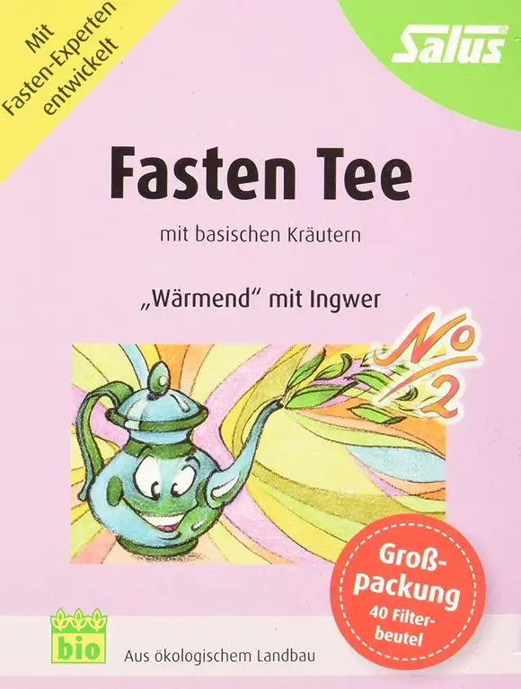 Salus Fastentee Nr. 2 Bio 40 FB, 2er Pack (2 x 72 g)