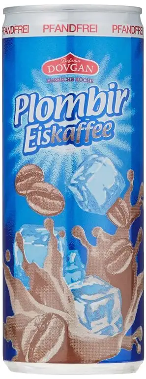 Dovgan Plombir Eiskaffe, 24er Pack (24 x 250 ml)