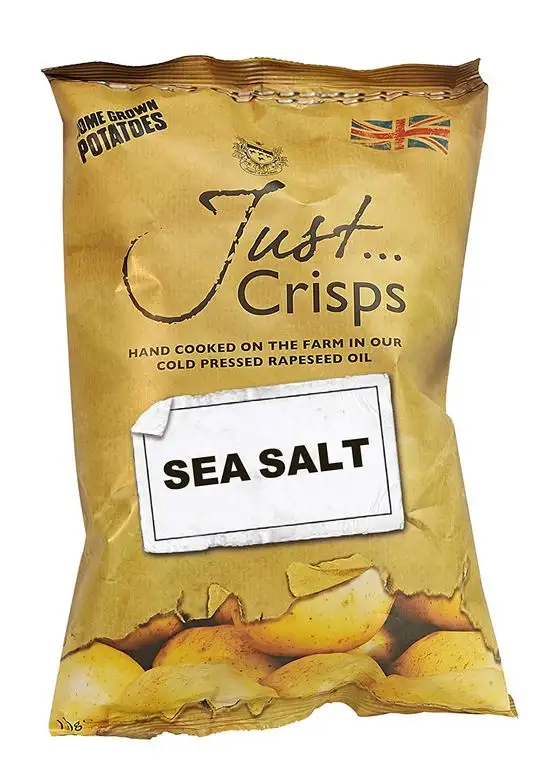 Just Crisps Sea Salt 150g, 2er Pack (2 x 150 g)