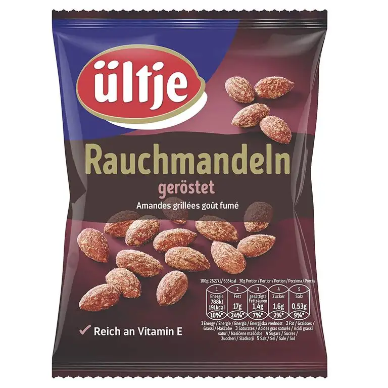 ültje Rauchmandeln, geröstet, 4er Pack (4 x 150 g)