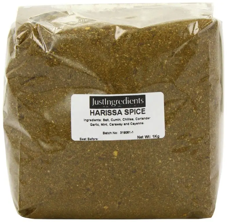 JustIngredients Essential Harissa-Gewürzmischung, 2er Pack (2 x 1 kg)
