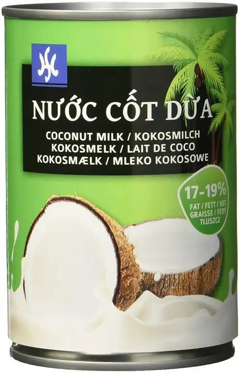 Hs Kokosmilch 17-1% Fett vietnames., 12er Pack (12 x 400 ml)
