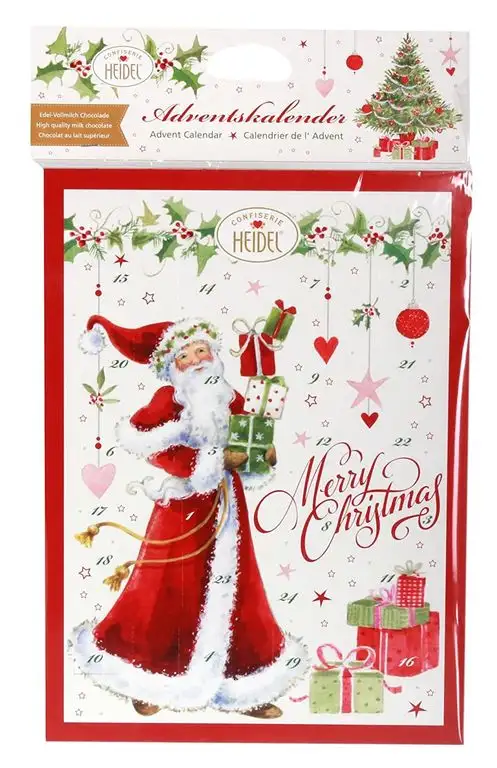 Confiserie Heidel Nostalgie Adventskalender Weiße Weihnachten Weihnachtskalender