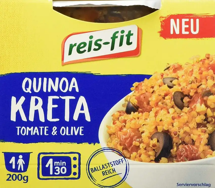 reis fit Cup "Kreta" - Quinoa mit Tomate & Olive