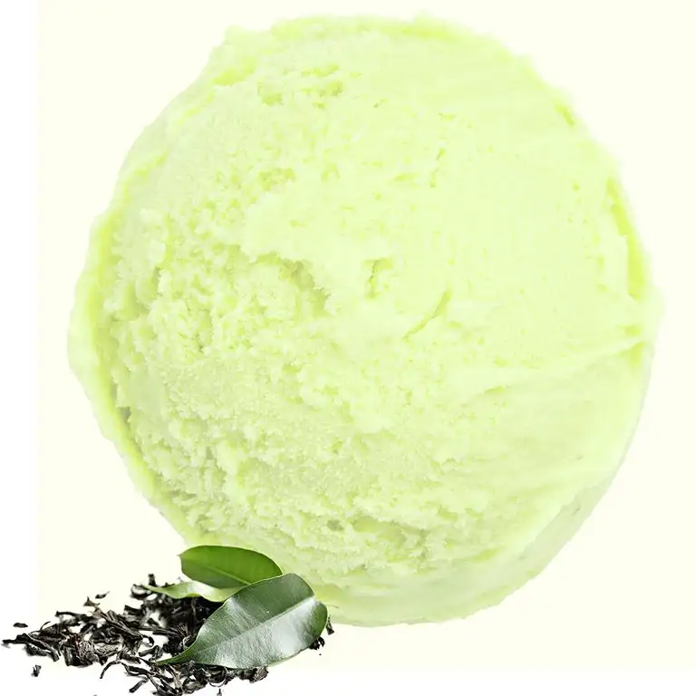 Grüner Tee Geschmack Gino Gelati Eispulver für Speiseeis Softeispulver Speiseeispulver (1 kg)