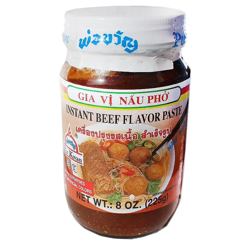 Por Kwan Instant Suppenpaste für Pho Rindgeschmack 225g (1813)