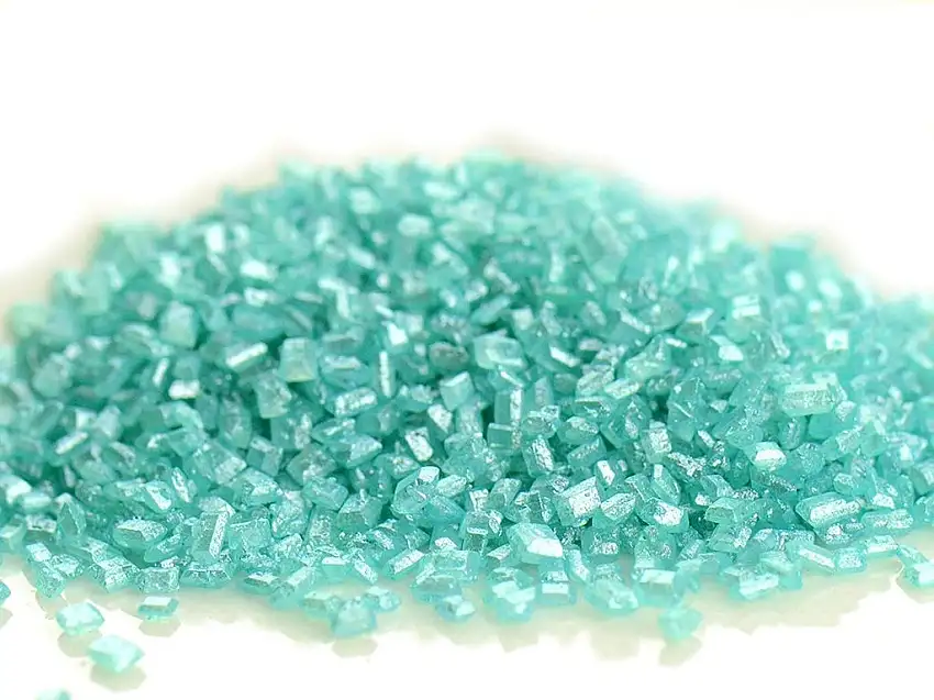 Glimmer Zucker türkis 100g