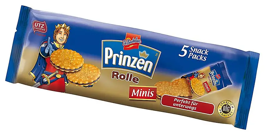 De Beukelaer Prinzen Rolle Minis, 5 Einzelpacks 187,5 g