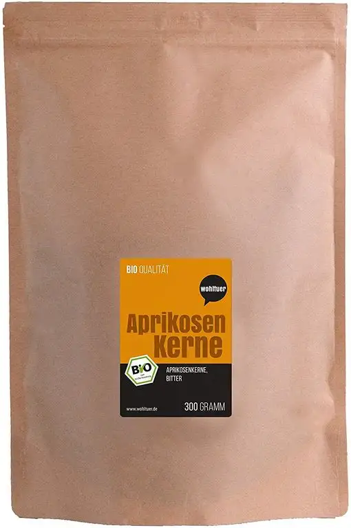 Wohltuer Bio Aprikosenkerne bitter, Bio Saatgut Aprikose