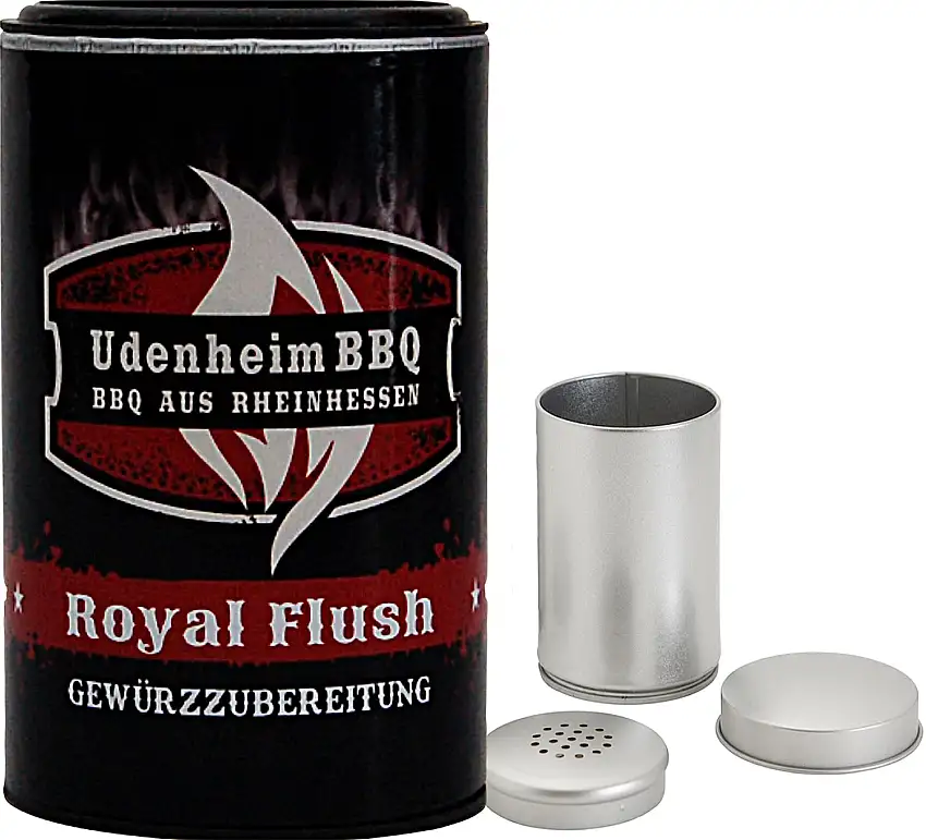 Royal Flush Rub Udenheim BBQ 350gr, mit extra Streudose