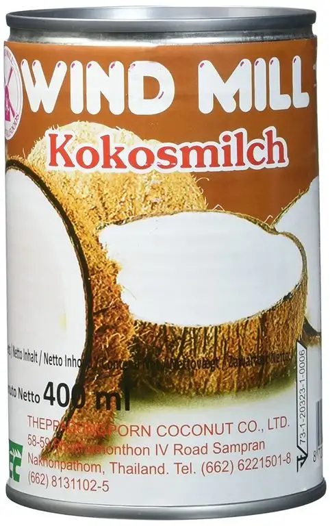 Windmill Kokosmilch 14% Fett, 12er Pack (12 x 400 ml)